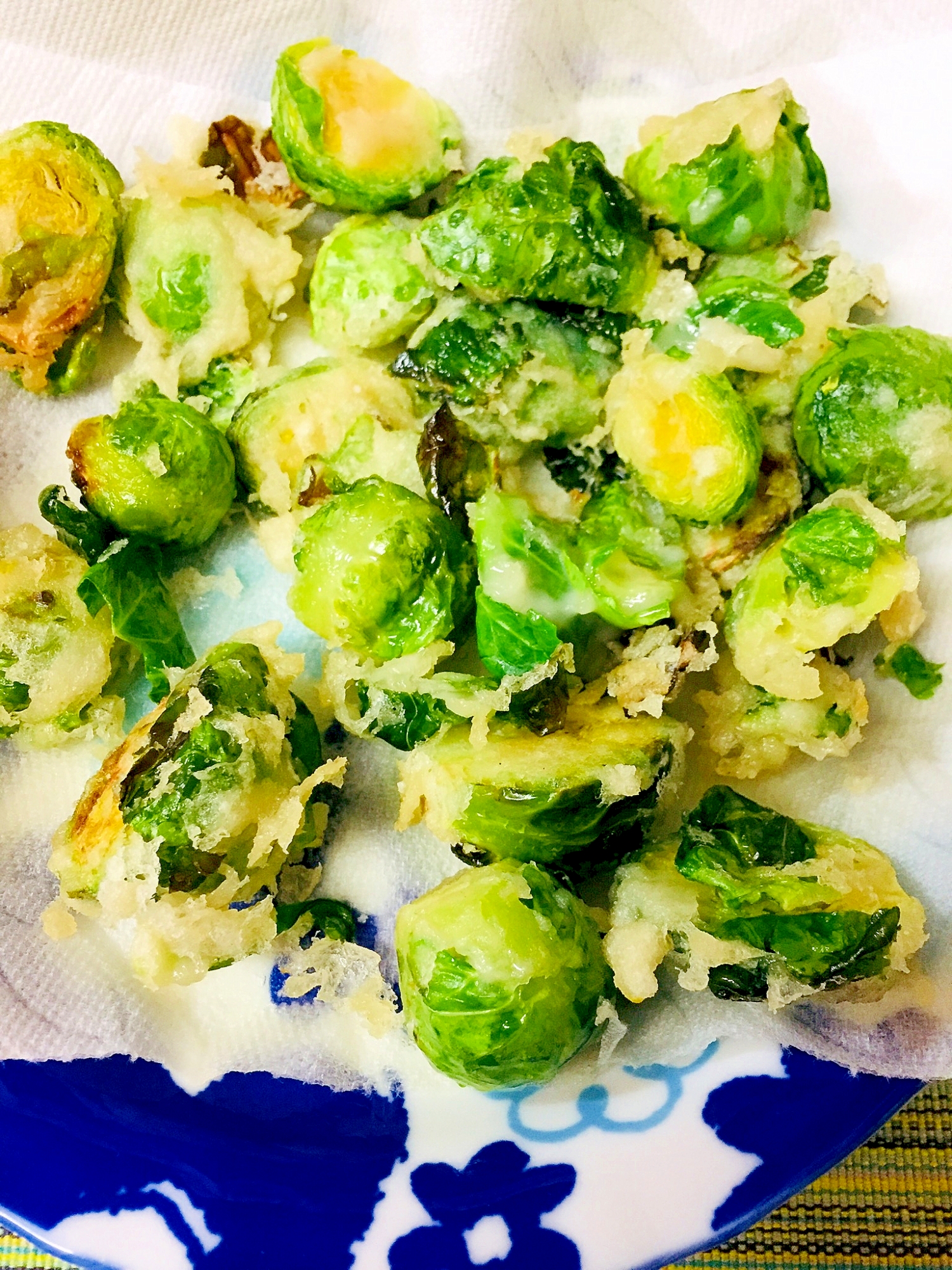 サクッと美味しい芽キャベツの天ぷら