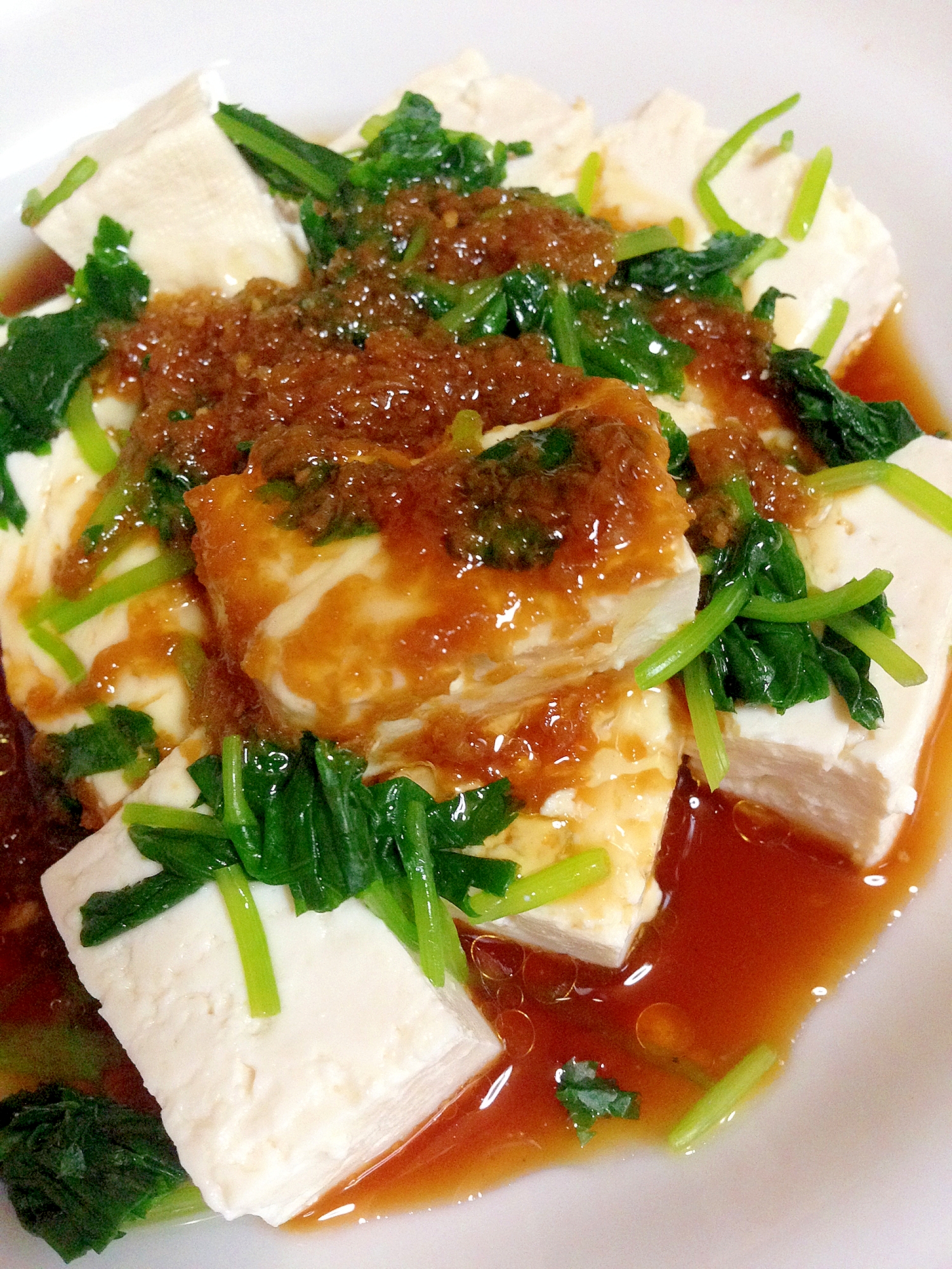 夏に美味しい⭐︎豆腐のゴマドレ・サラダ