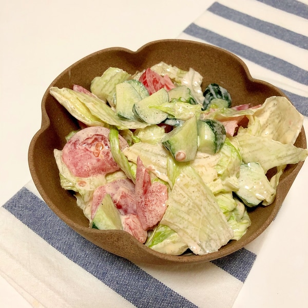 3種類の生野菜サラダ レシピ 作り方 By まかろん 楽天レシピ 3種類の生野菜サラダ レシピ 作り方 By まかろん 楽天レシピ