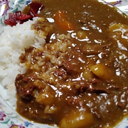 隠し味はりんごジャム☆フルーティなカレー♪