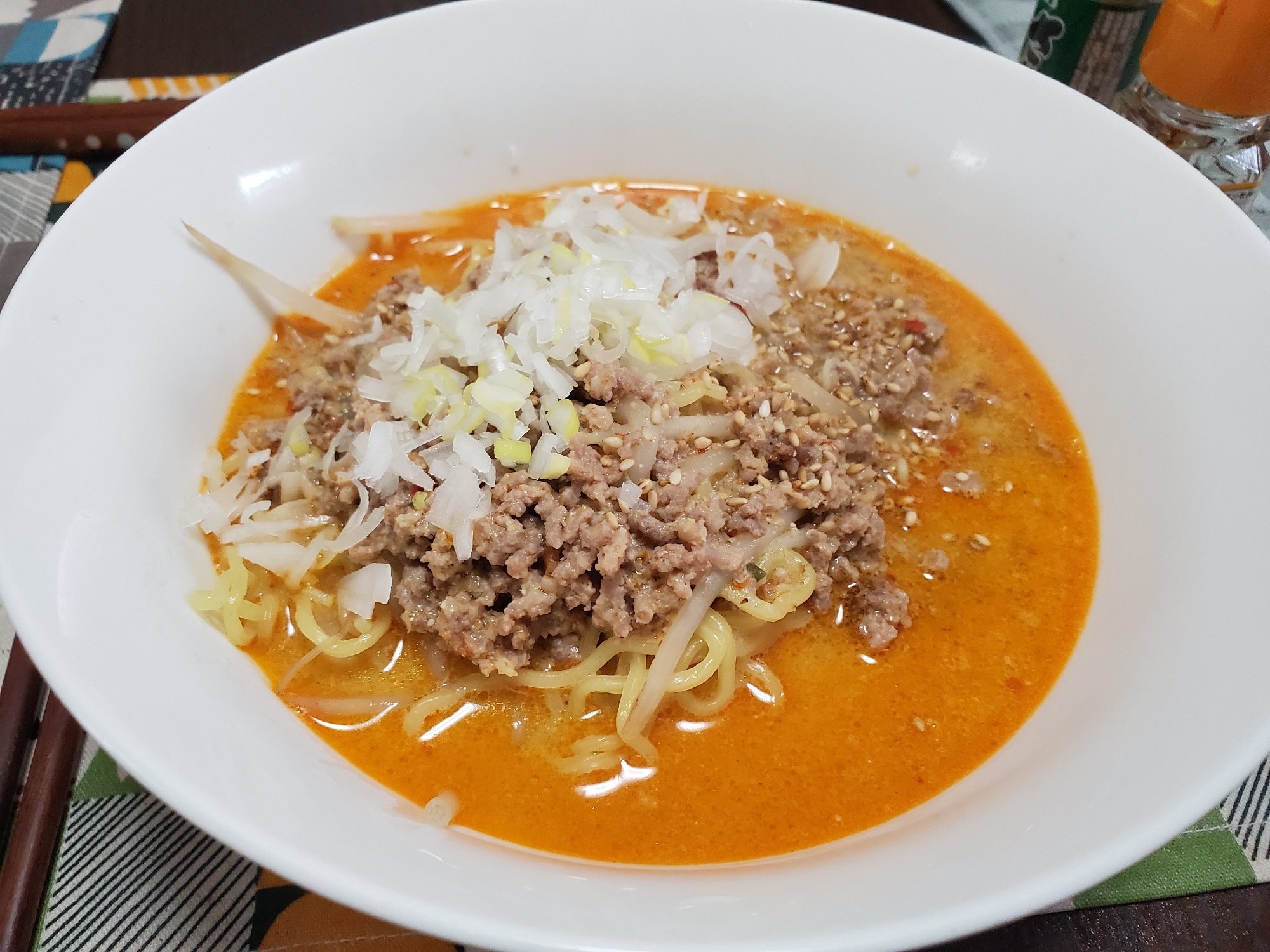 胡麻たっぷり!!濃厚味噌担々麺