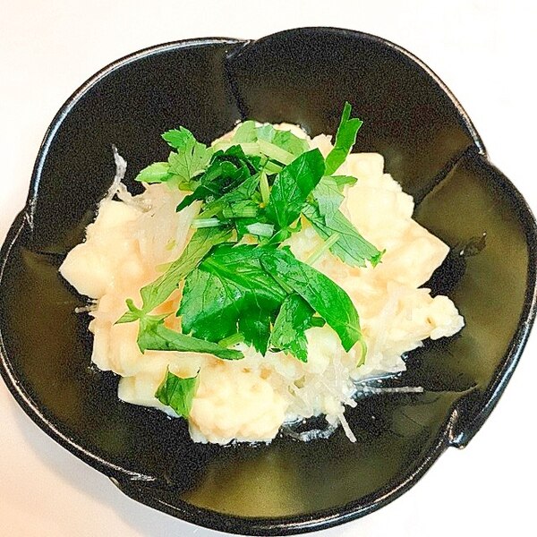 余り物活用 大根つまと卵豆腐の和え物 レシピ 作り方 By だだちゃまめごはん 楽天レシピ 余り物活用 大根つまと卵豆腐の和え物 レシピ 作り方 By だだちゃまめごはん 楽天レシピ