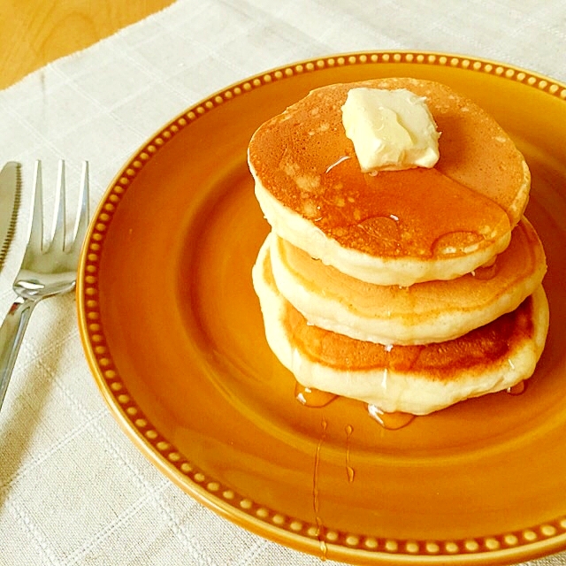 ホットケーキのまわりがサクサク～になる作り方！