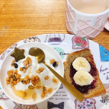 朝食に作りました˚✧₊⁎とても美味しかったです‎♡素敵なレシピありがとうございますෆ٩（⚈̤‿⚈̤ ）۶♡