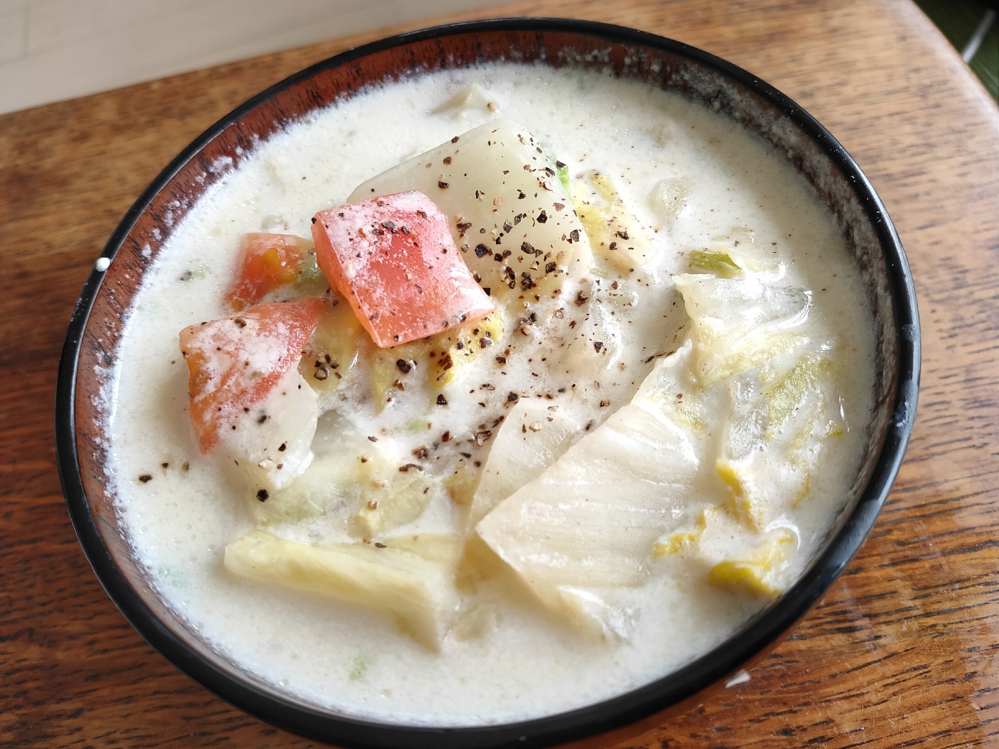 簡単 野菜いっぱい牛乳スープ レシピ 作り方 By たまごちゃん 楽天レシピ