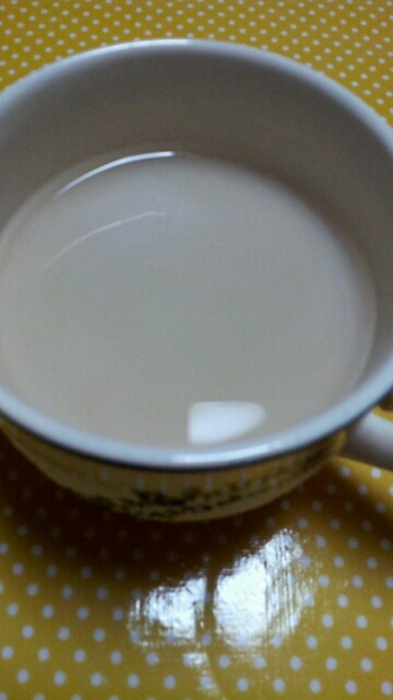 アイス♡黒豆麦茶ミルク酒