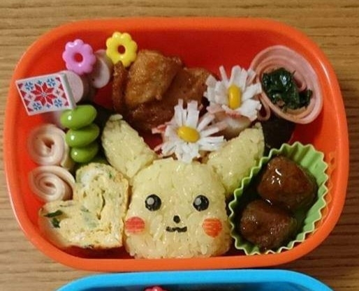 簡単☆キャラ弁☆ピカチュウ