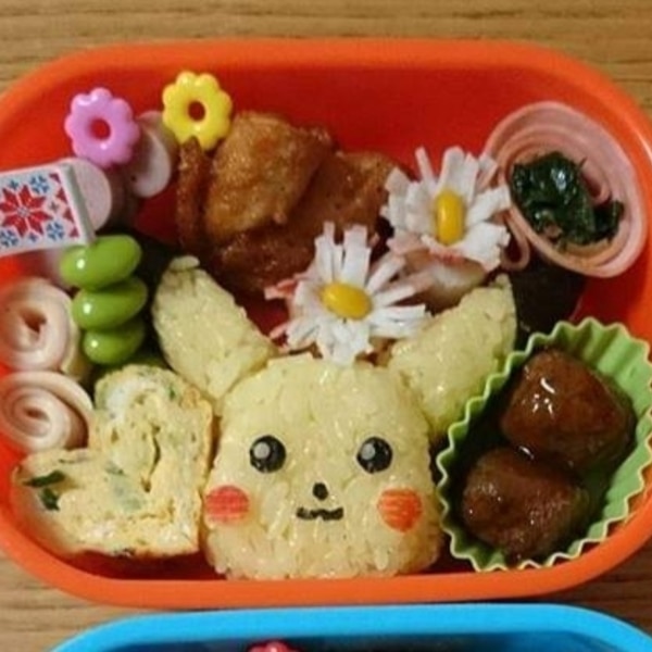 簡単 キャラ弁 ピカチュウ レシピ 作り方 By Rururu13 楽天レシピ 簡単 キャラ弁 ピカチュウ レシピ 作り方 By Rururu13 楽天レシピ