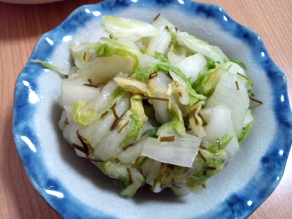 たっぷりの白菜ももりもり食べられますね♪おいしかったです、ごちそうさまでした。