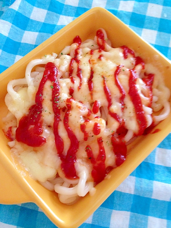 簡単美味しい うどんとチーズのトースター焼き レシピ 作り方 By Thank You Good Bye 楽天レシピ