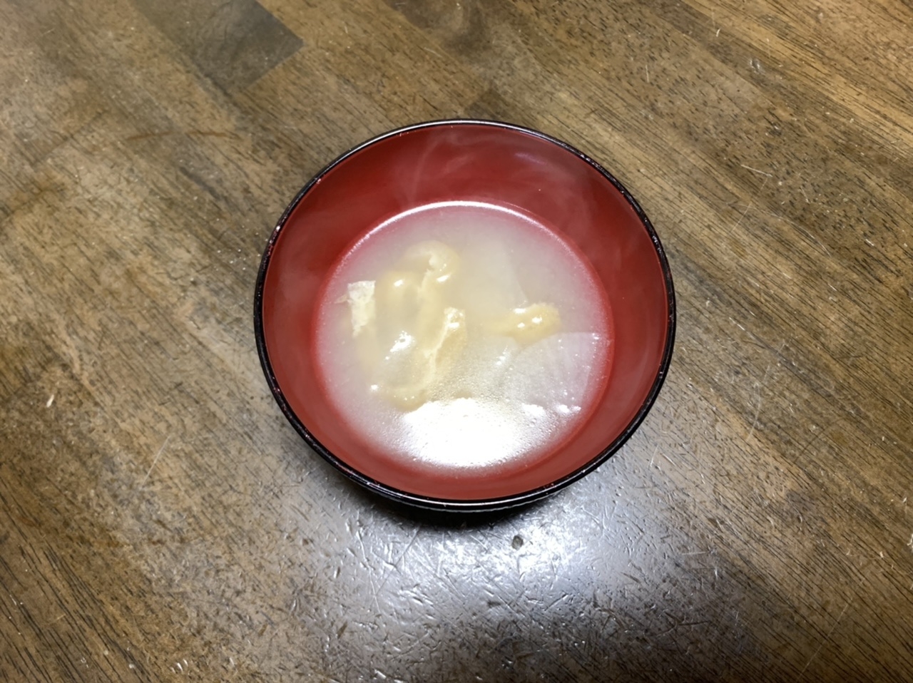 味噌汁レシピ　大根と油揚げの味噌汁