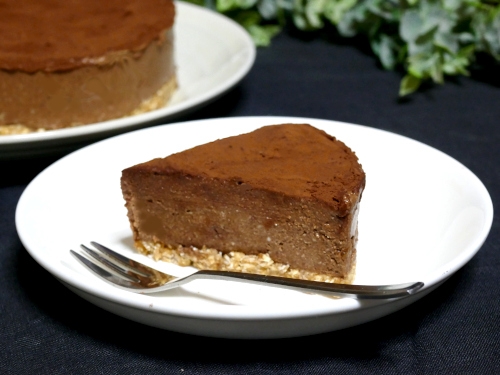 砂糖なし 濃厚ヴィーガンローチョコケーキ レシピ 作り方 By うちゅう食堂 楽天レシピ