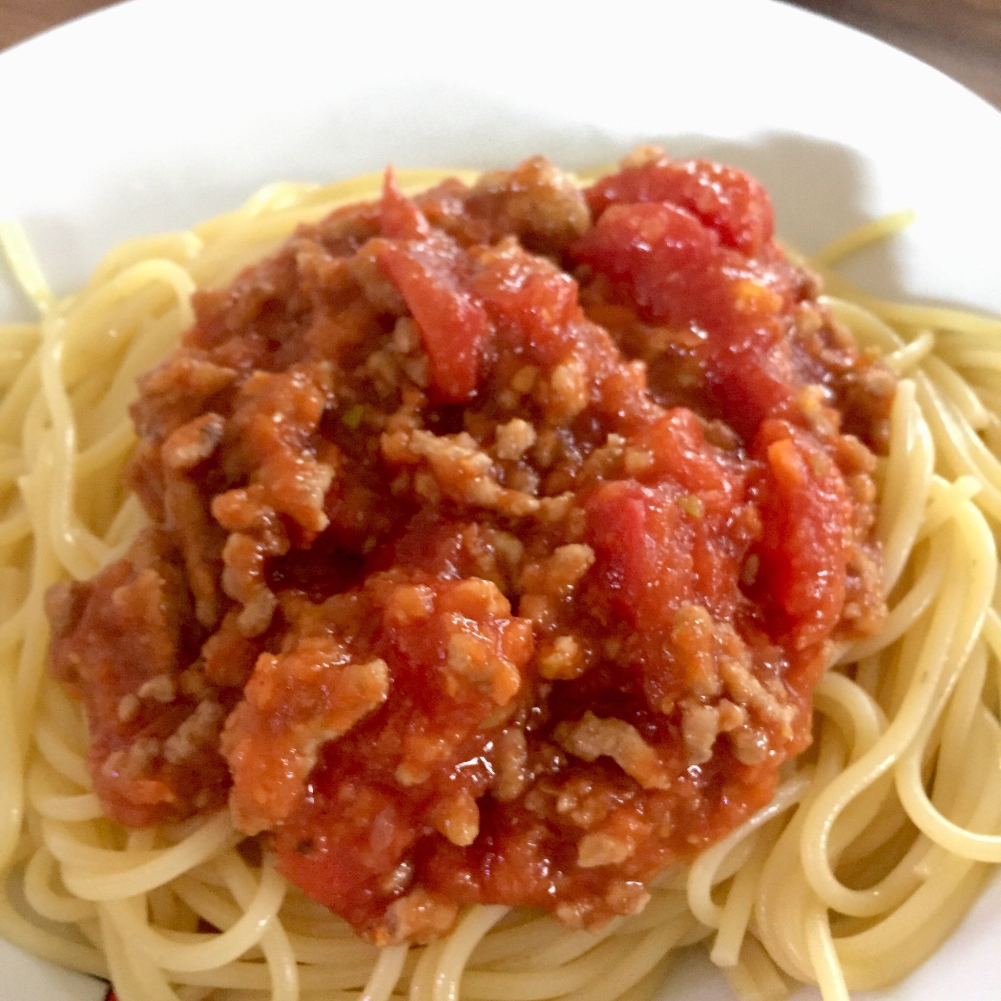 ミックスベジタブル使用!ミートソース