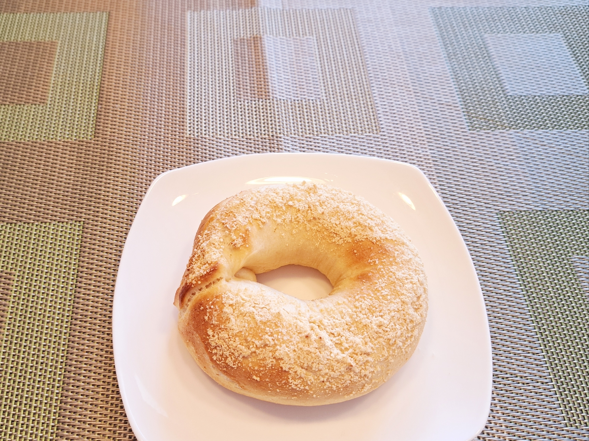 やさしい甘さ！きな粉のベーグル