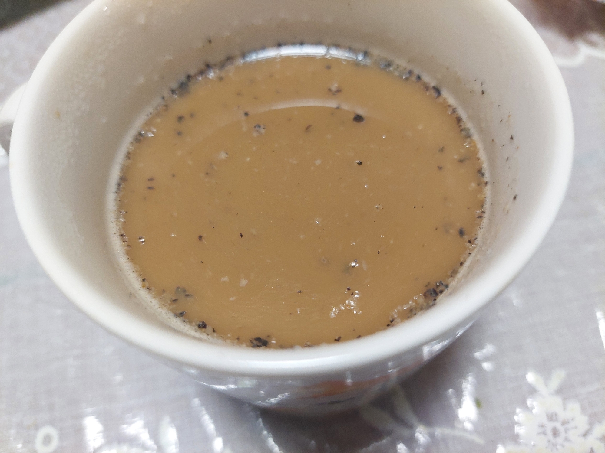 黒ゴマコーヒー牛乳