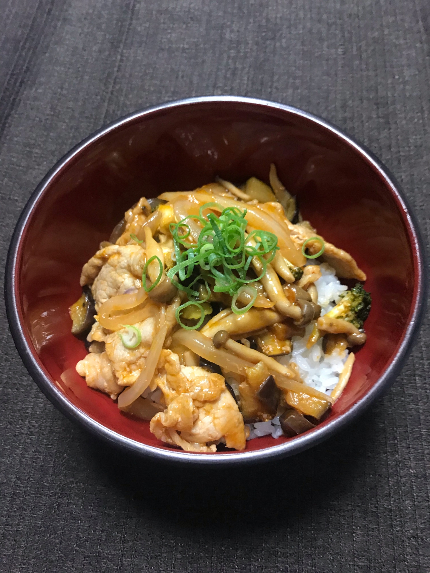 ポークケチャップ丼