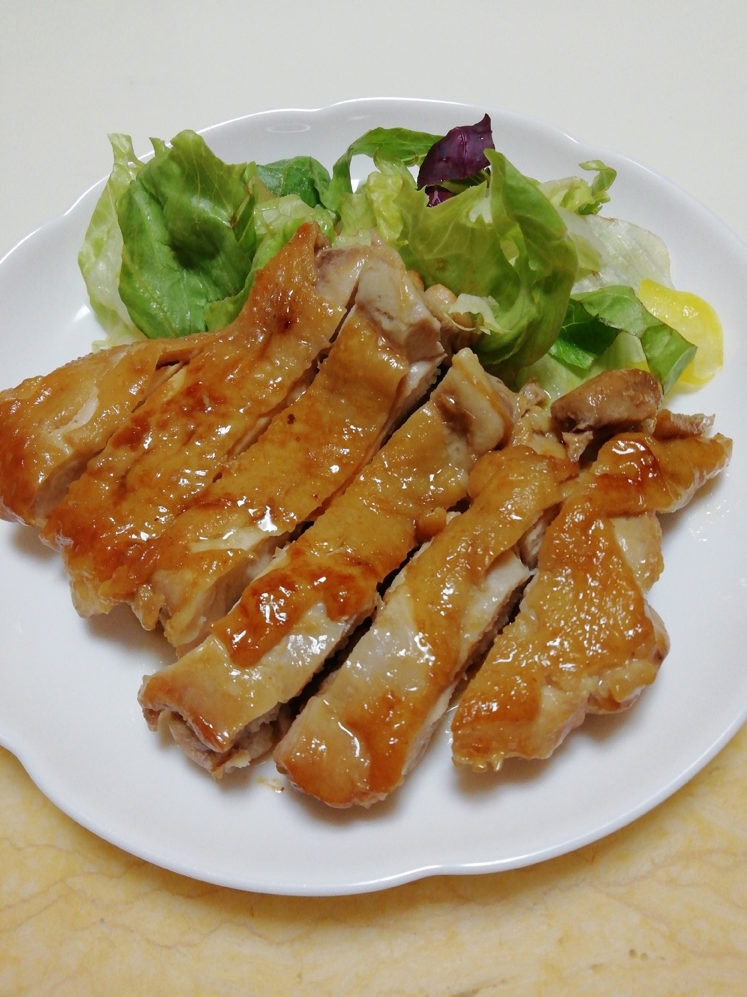 簡単！だしまろ酢 de 鶏肉の照焼