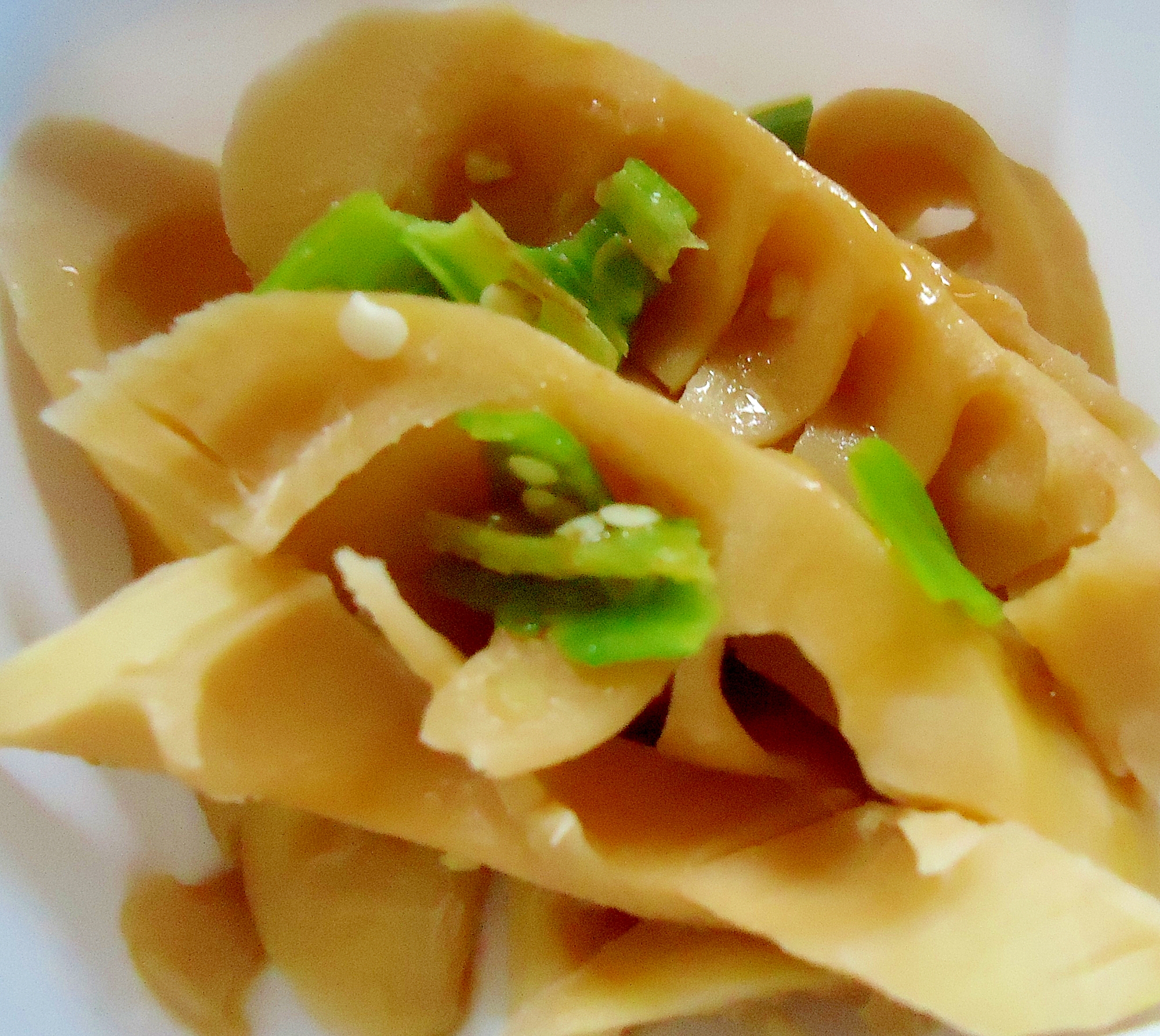 竹の子の煮物リメイクおつまみ