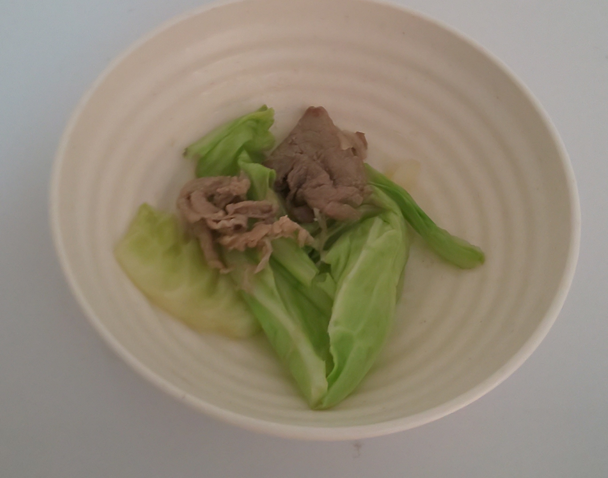 豚肉キャベツの塩炒め