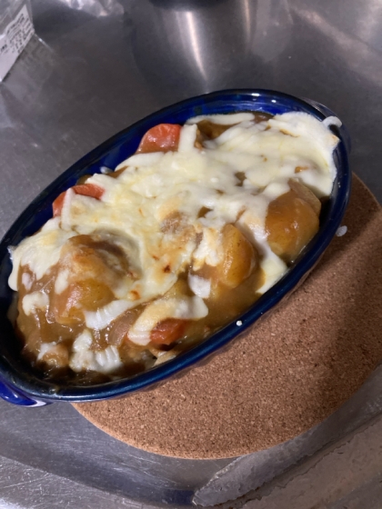 余ったカレーで★焼きカレー　ドリア風