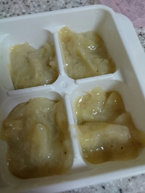 離乳食 バナナ 冷凍 バナナ 冷凍 離乳食