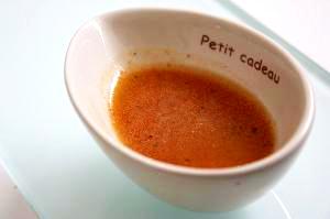 熟した柿の捨てちゃう部分でフルーティドレッシング★