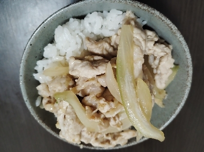 おうちで簡単！美味しい豚丼
