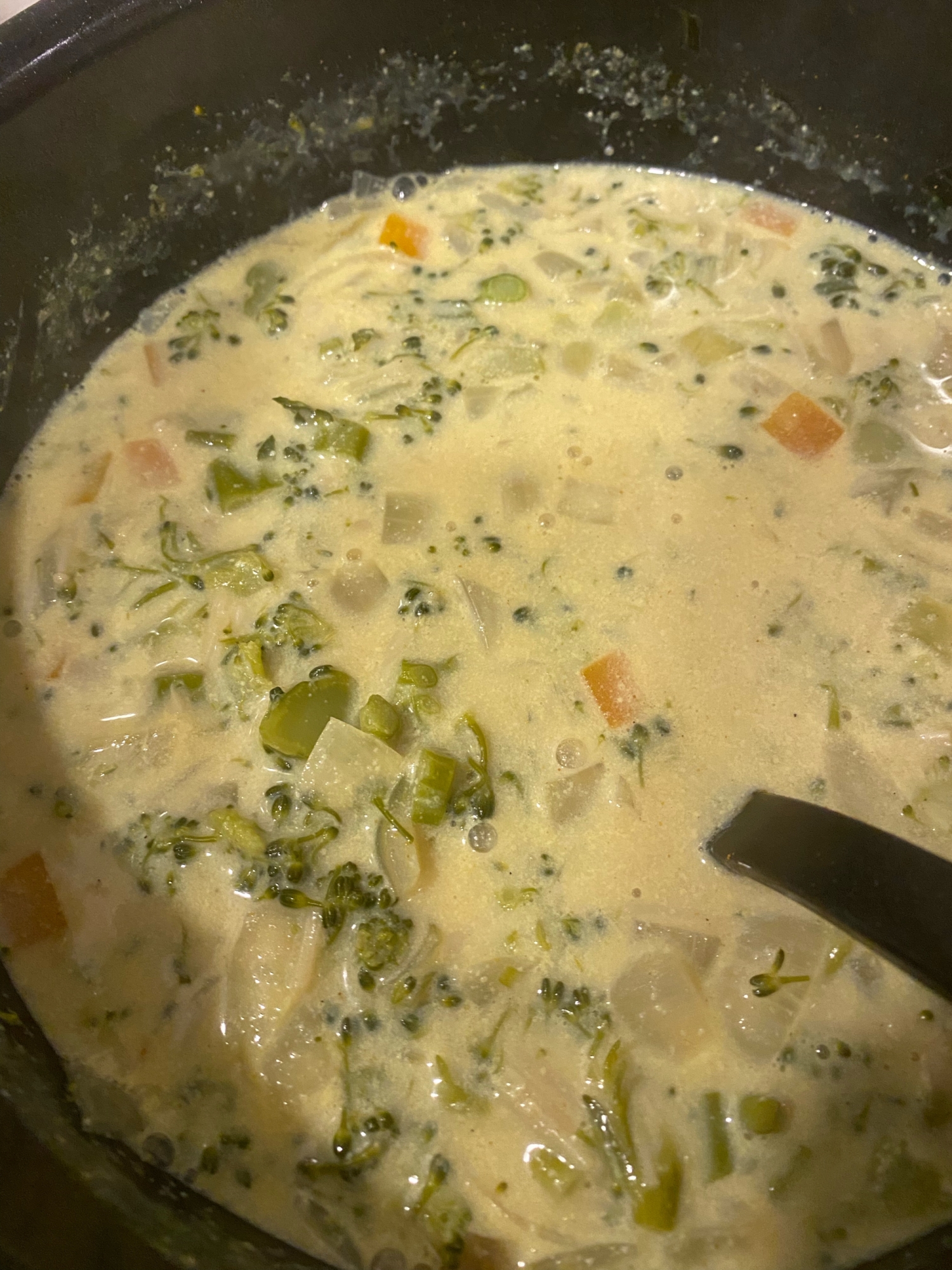 ダイエットの味方!ブロッコリーの豆乳カレースープ