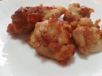 にんにくの効いた鶏の唐揚げ