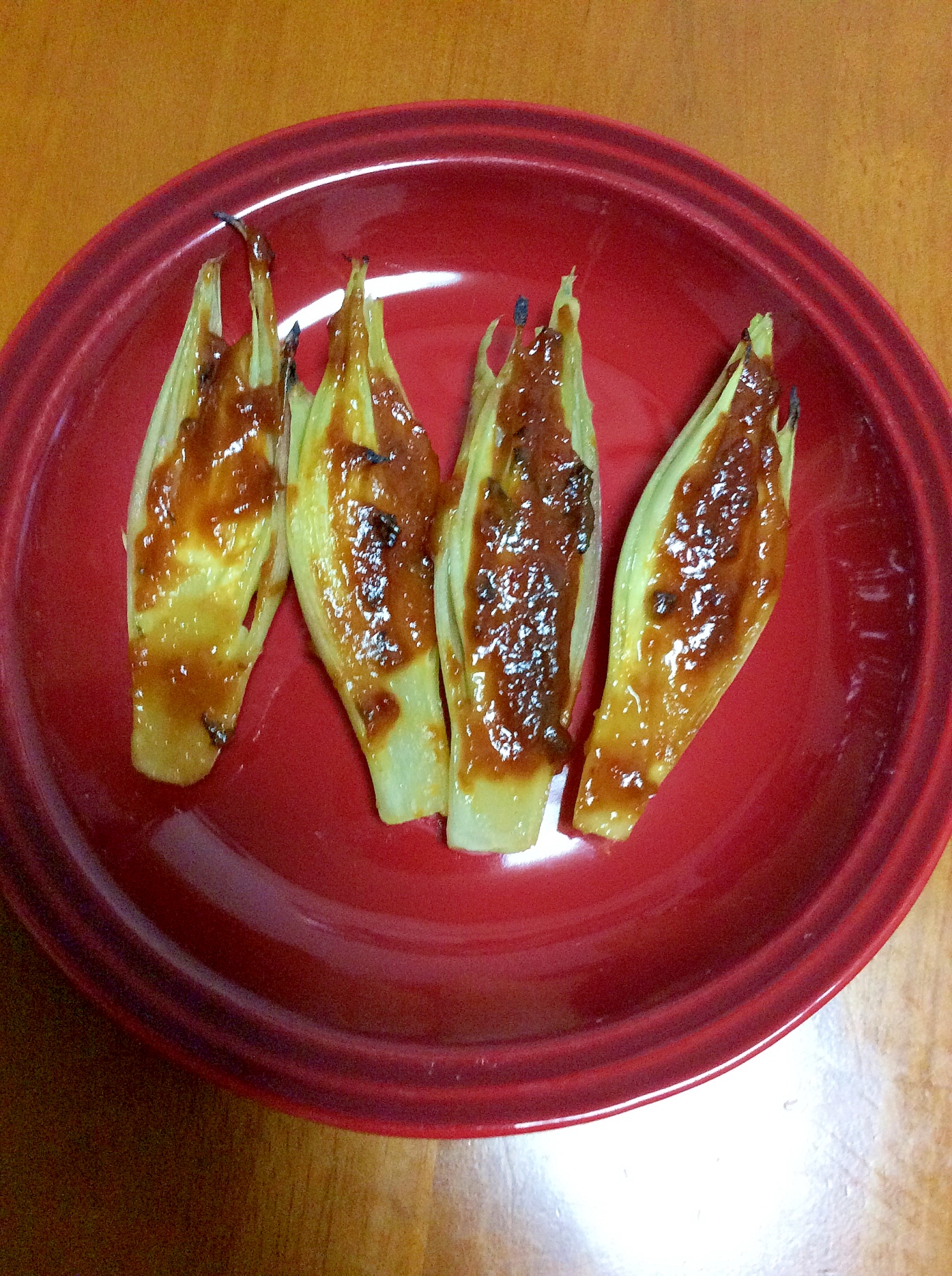 みょうが大葉味噌焼き