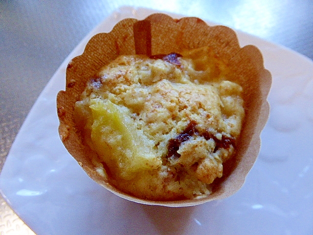★卵・乳不使用★　リンゴ＆干し柿のカップケーキ♪