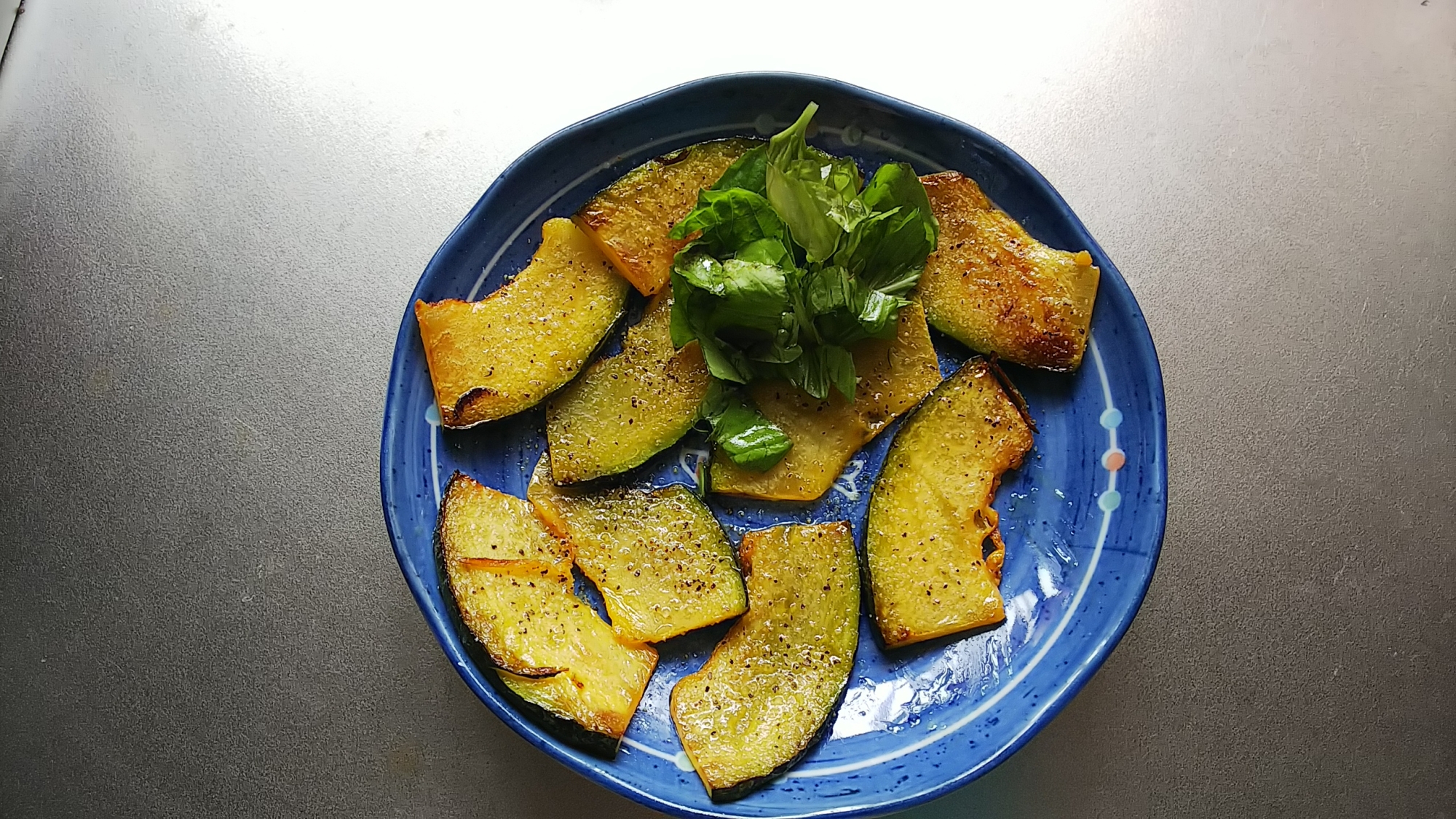 シンプル美味しいかぼちゃの焼き野菜