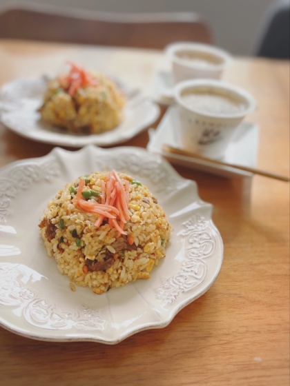 牛肉チャーハン