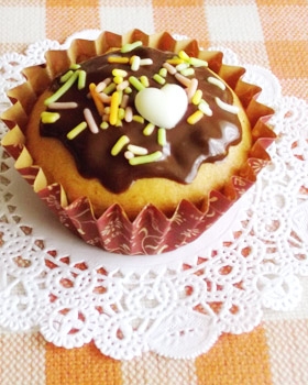 甘さ控えめカップケーキ