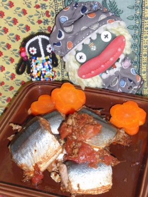 秋刀魚の梅煮