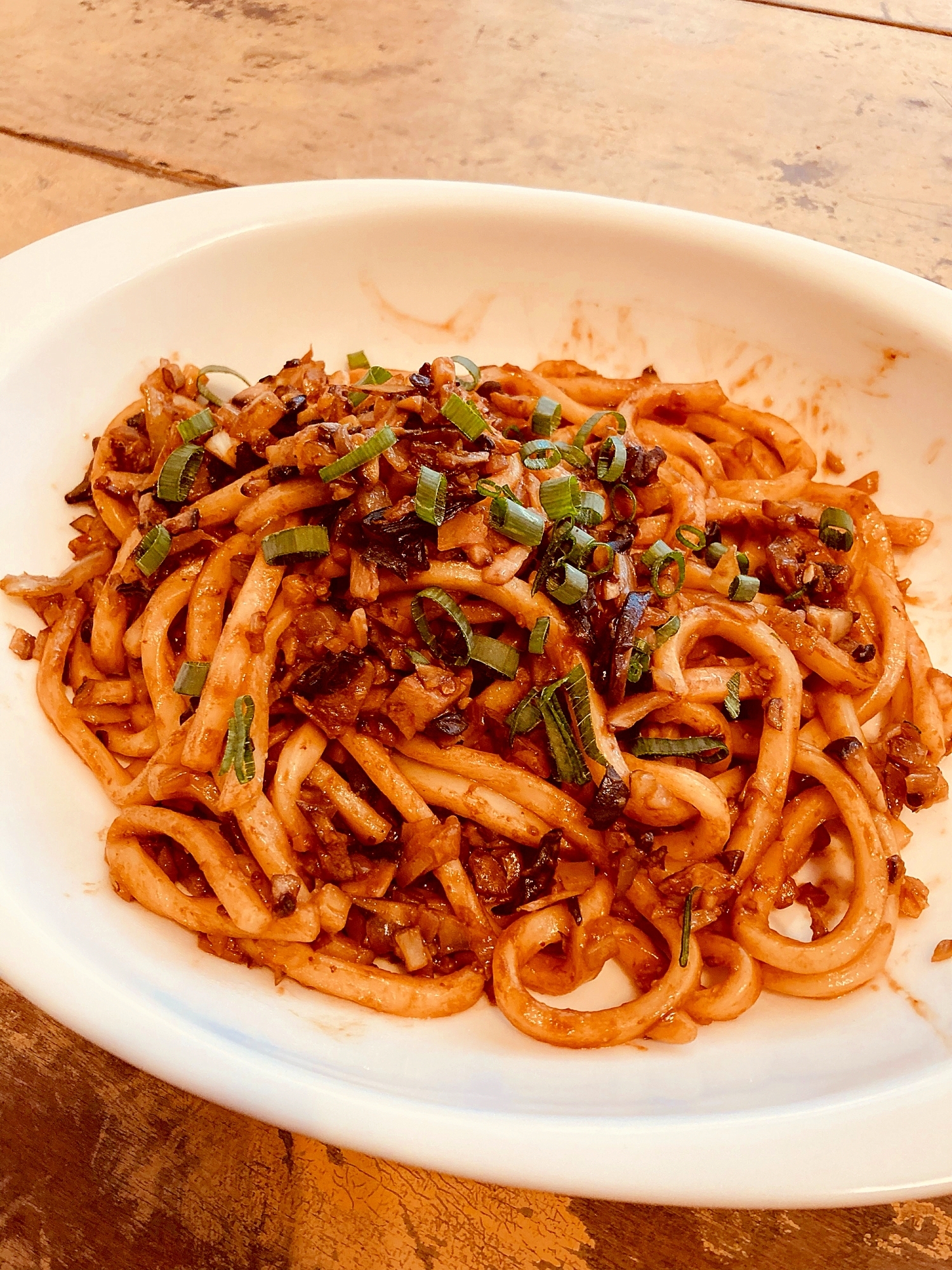 菊芋入りジャージャー風うどん　プラントベース