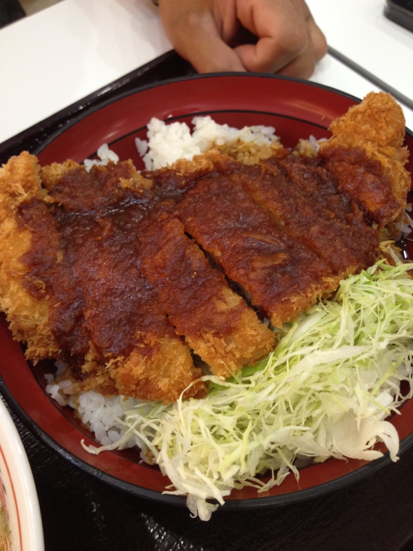 名古屋名物‼  味噌カツ丼