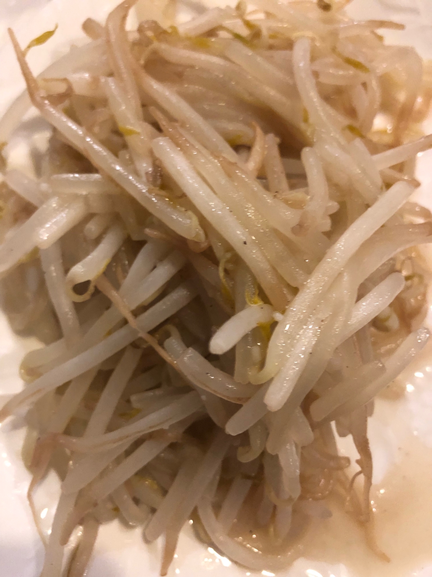 簡単もやし炒め