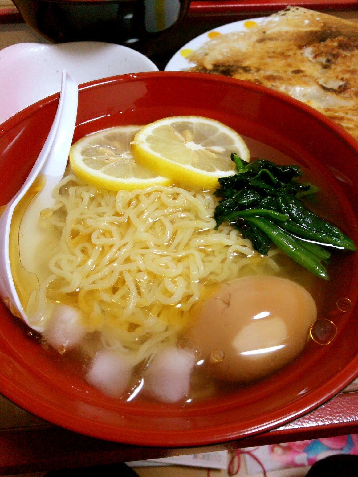 冷たいレモンラーメン！