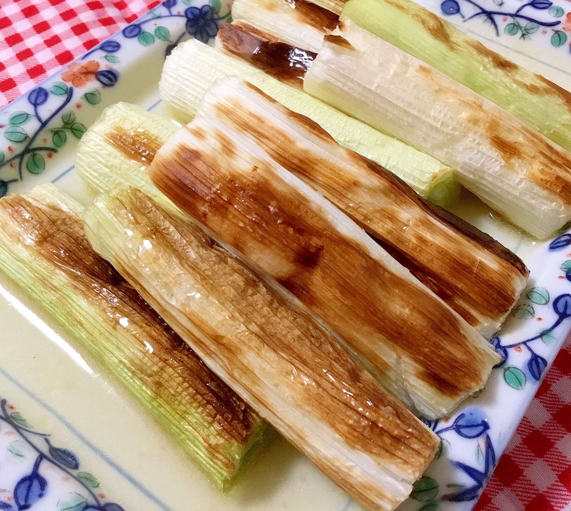 塩ダレで食べる焼きねぎ