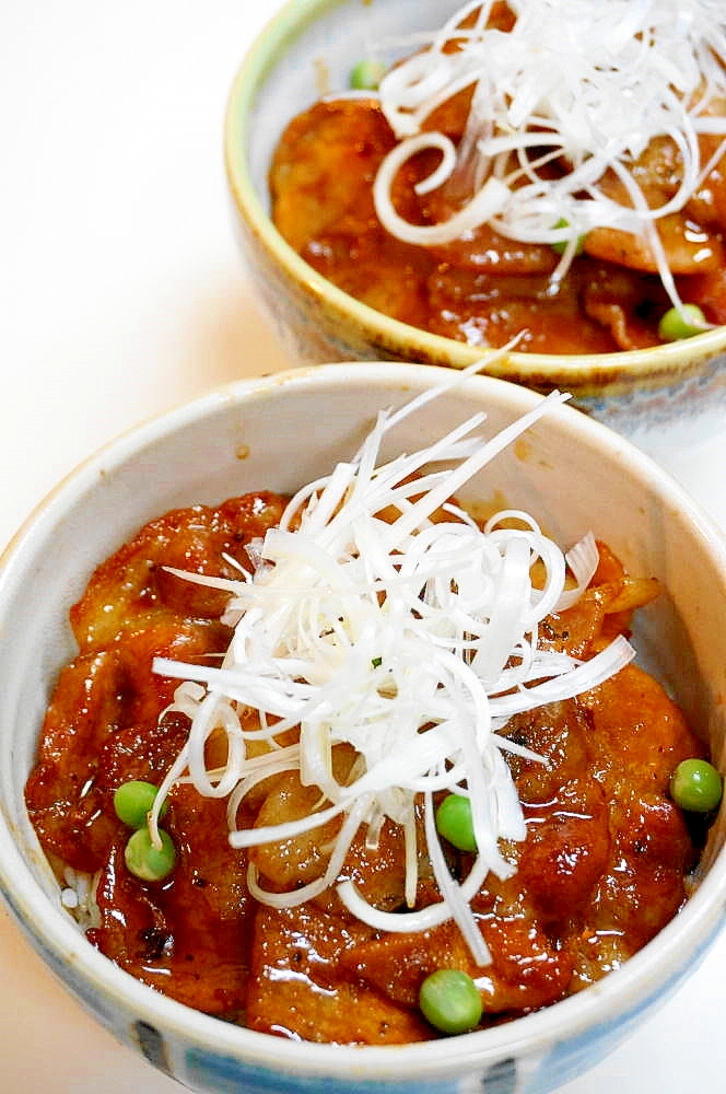 帯広名物もどき?~でも美味しい!豚丼