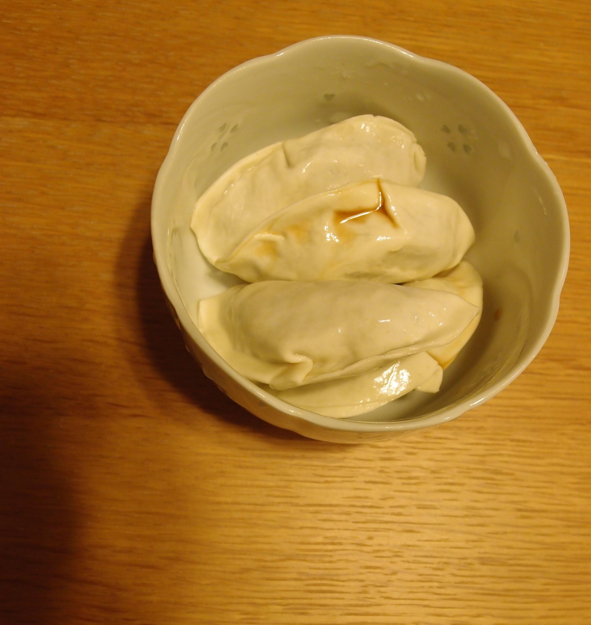 夏にピッタリ☆レモン醤油でさっぱり美味しい水餃子