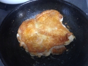 パリパリ チキンステーキ ガーリックバタ醤油ソース レシピ 作り方 By キリンu 楽天レシピ