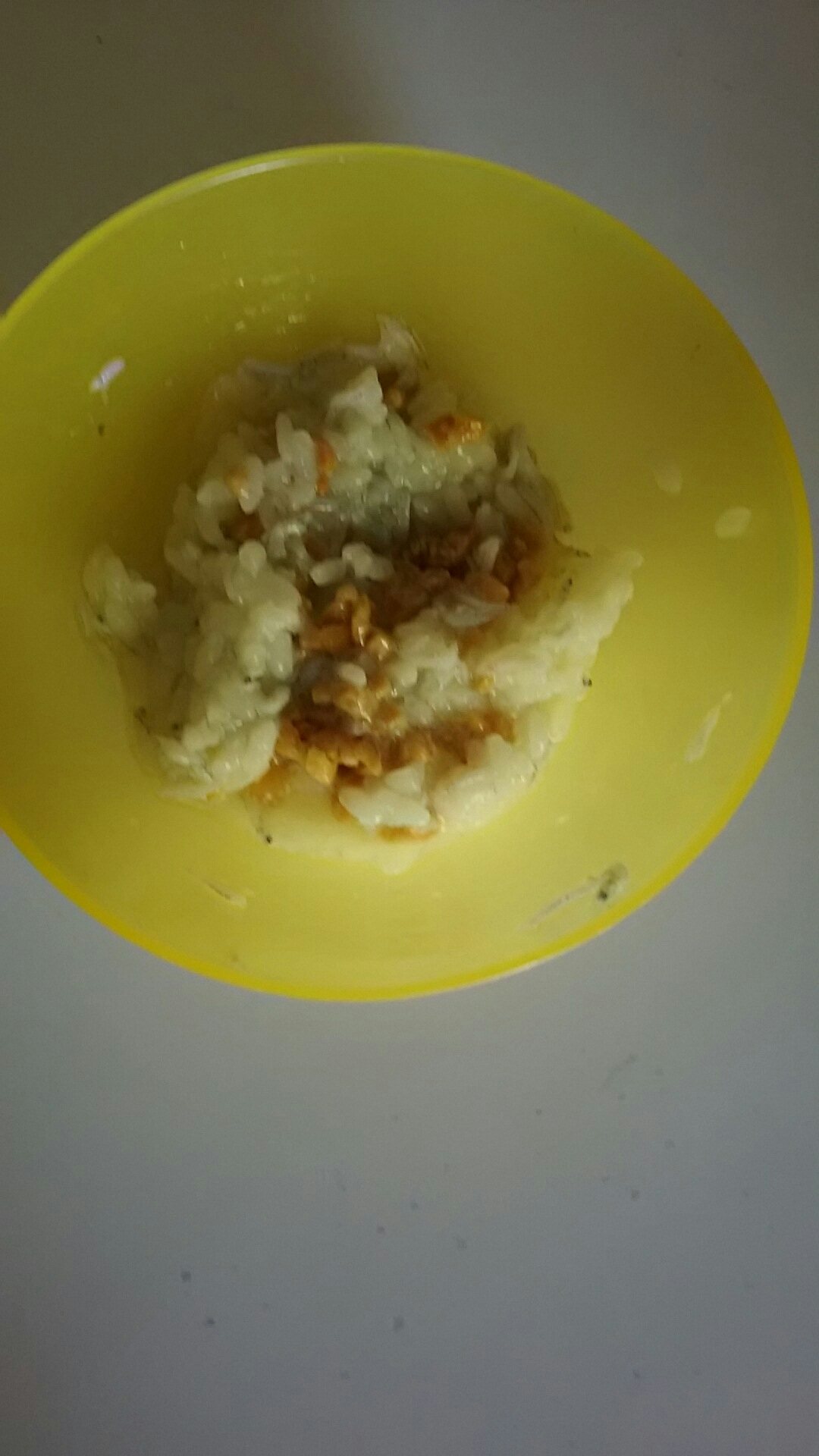 離乳食(中期)納豆しらすご飯