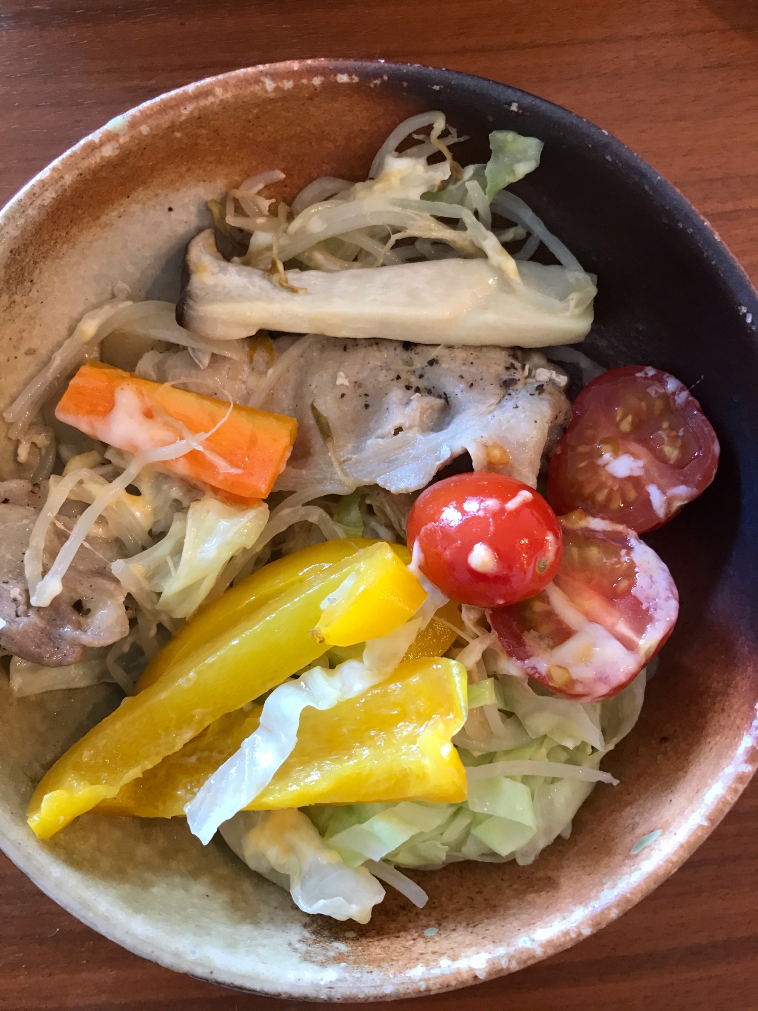 タジン鍋風　豚肉野菜焼き