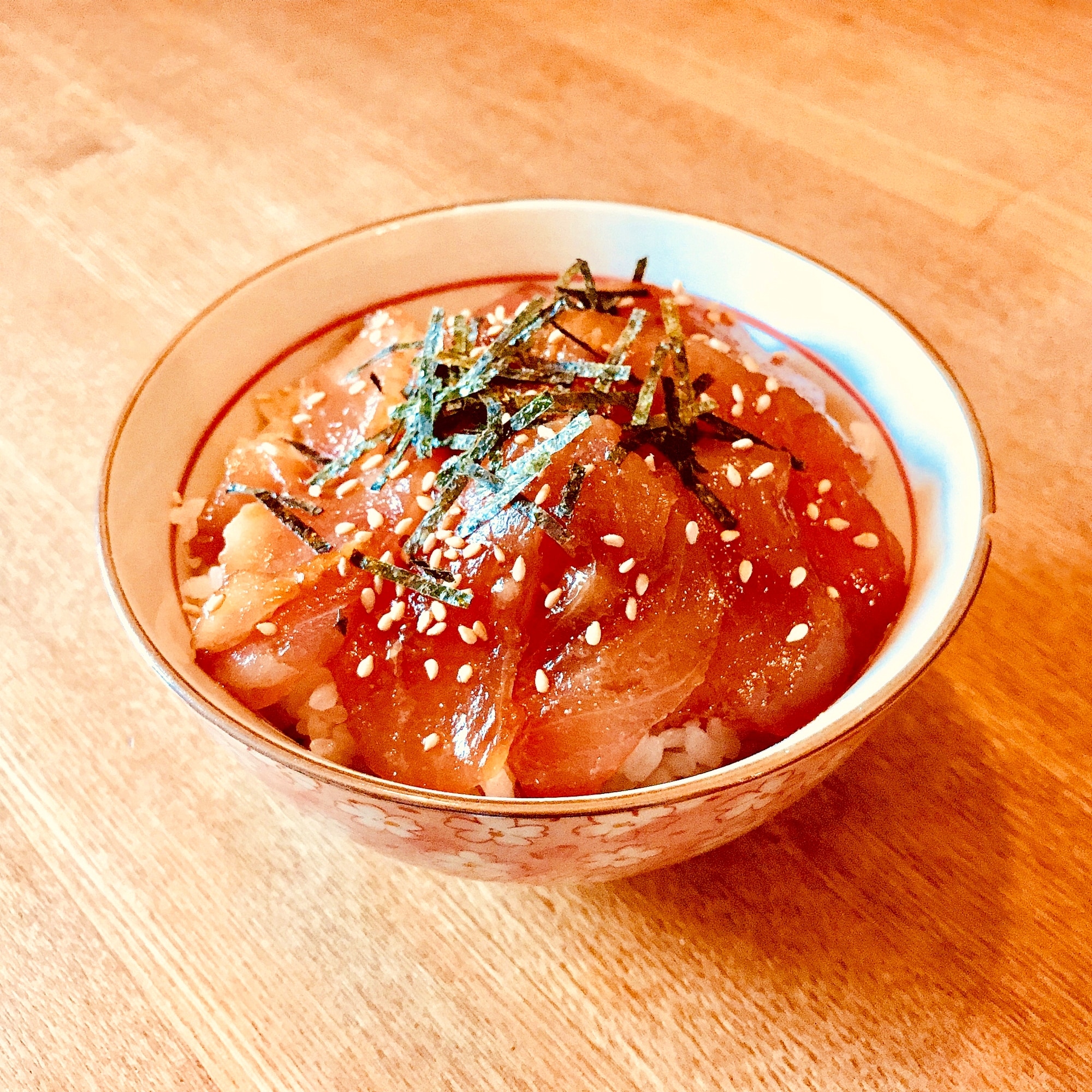 にんにく生姜風味のスタミナマグロの漬け丼 レシピ 作り方 By 俺たちの飯 楽天レシピ