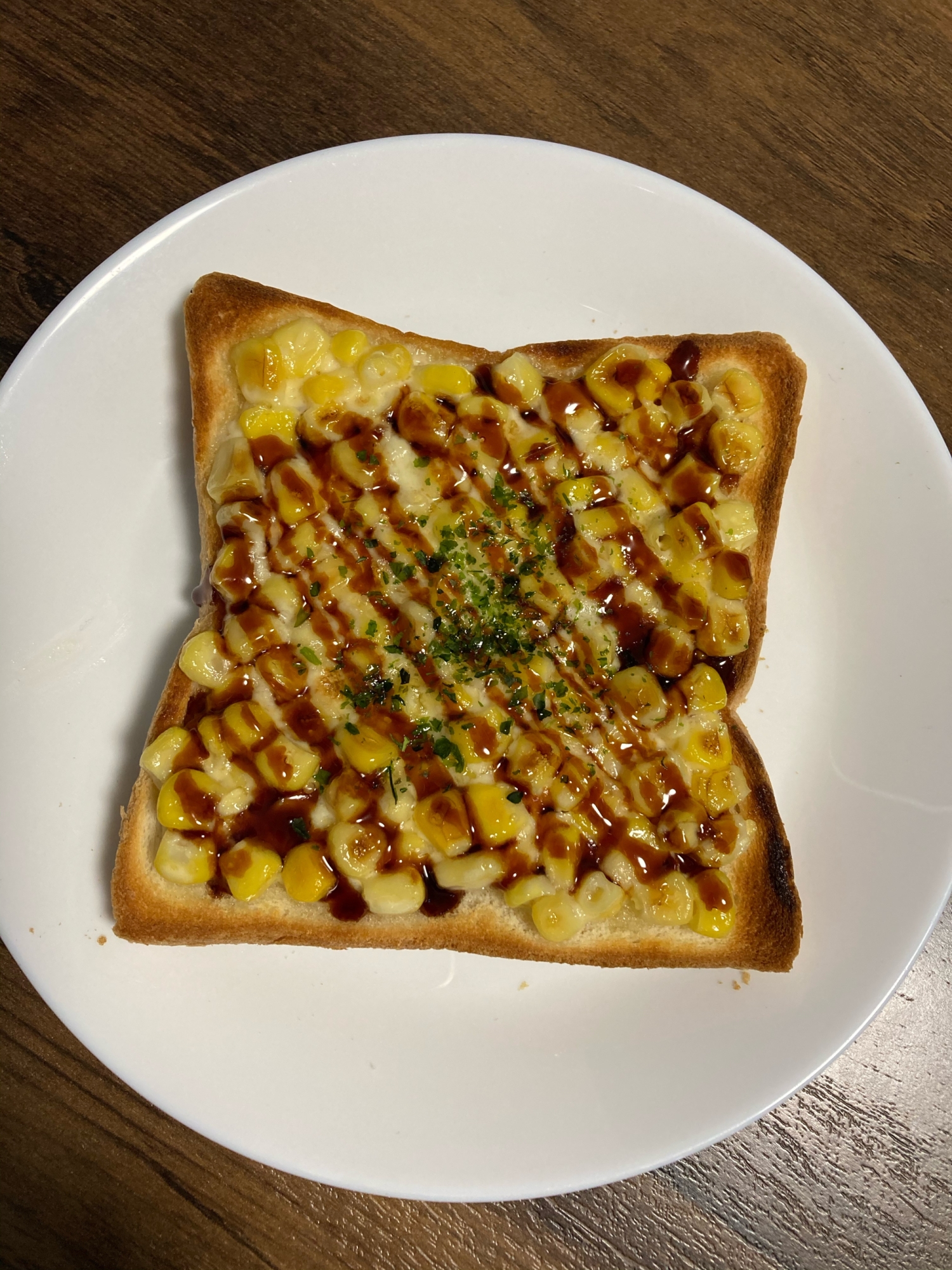 焼とうもろこしマヨトースト