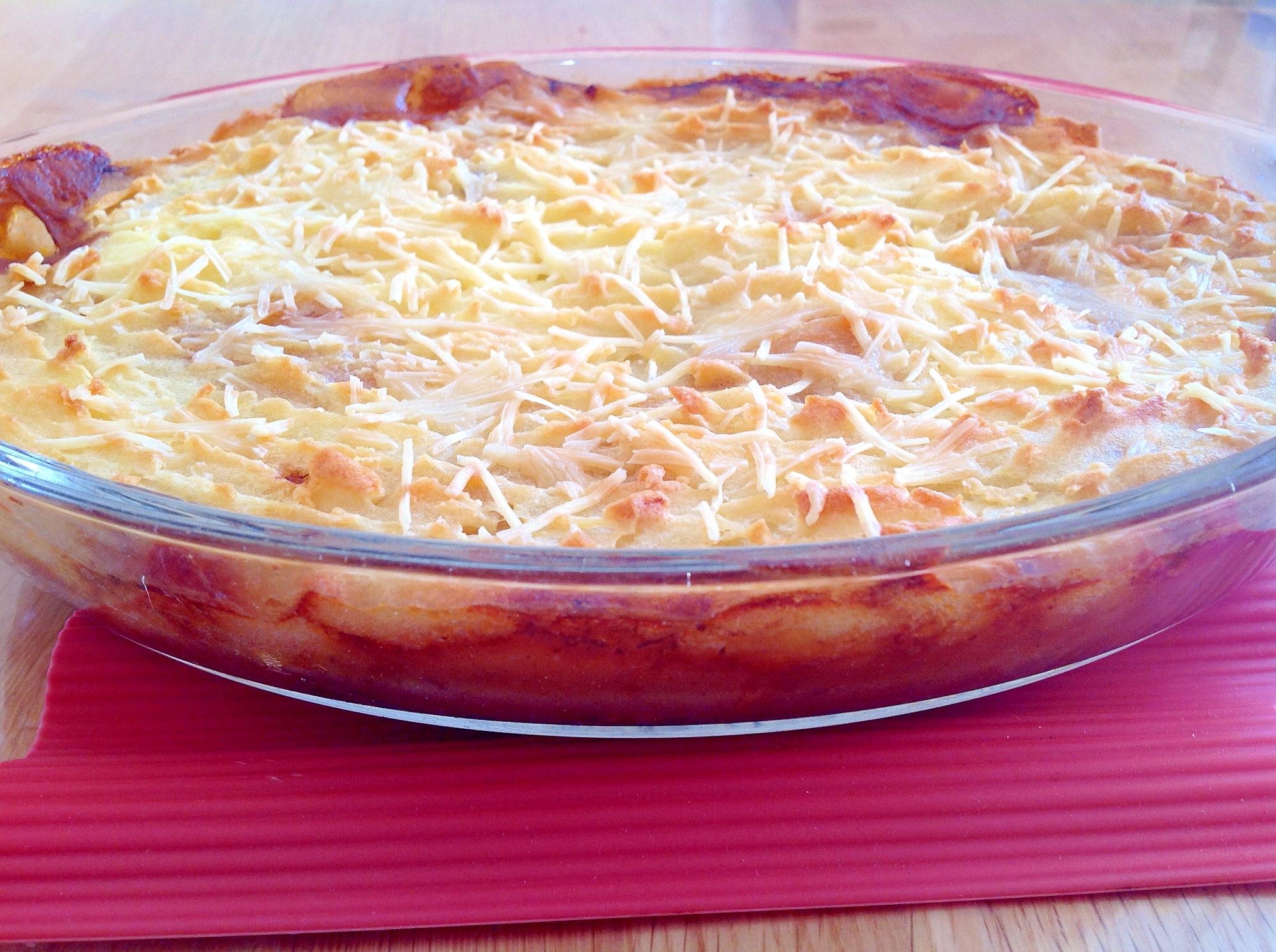 ビーフのポテトトップパイ