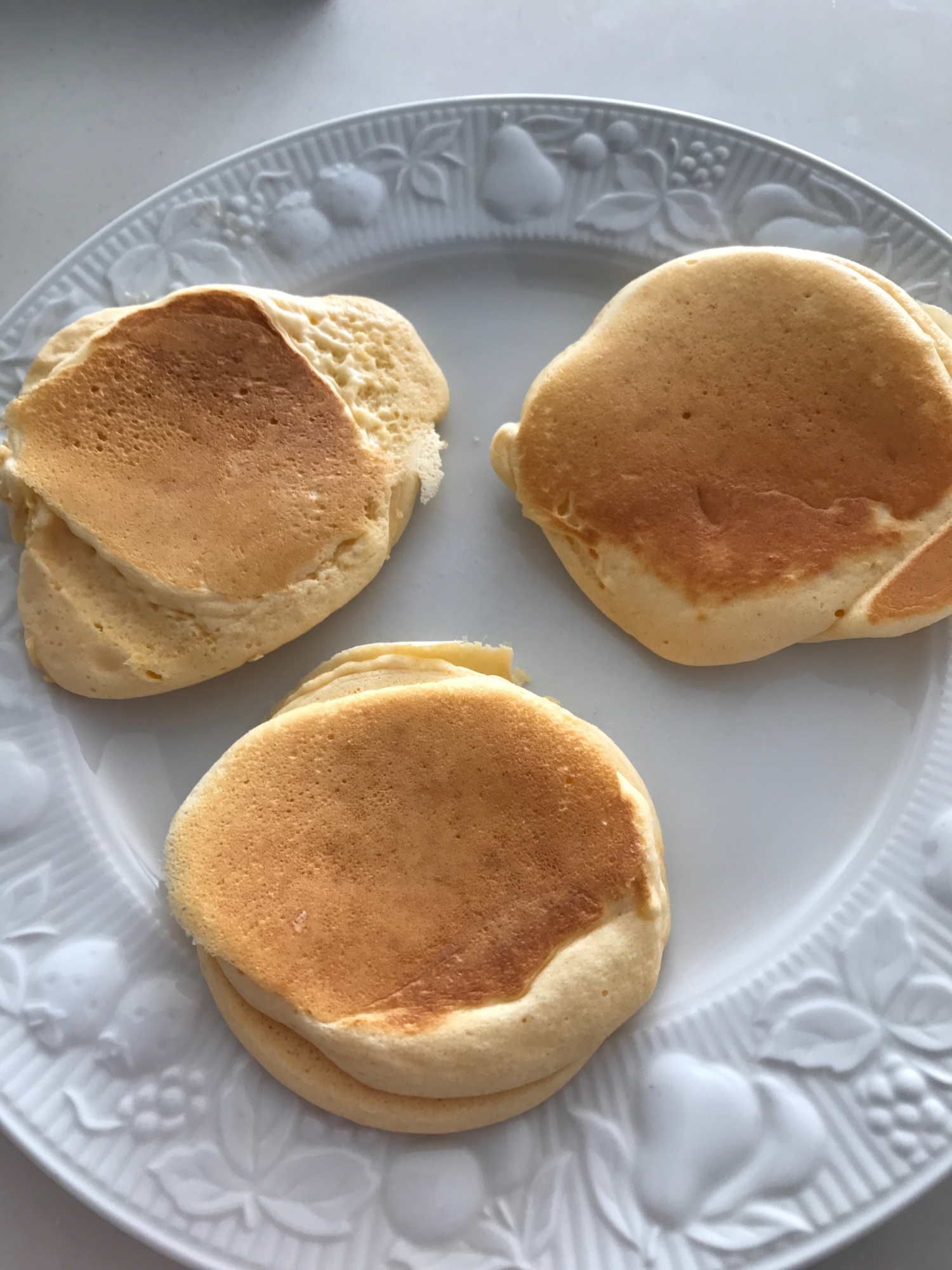 メレンゲで作る♪ふかふかパンケーキ