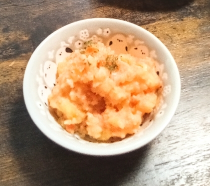 レンジでかんたん　タラモサラダ